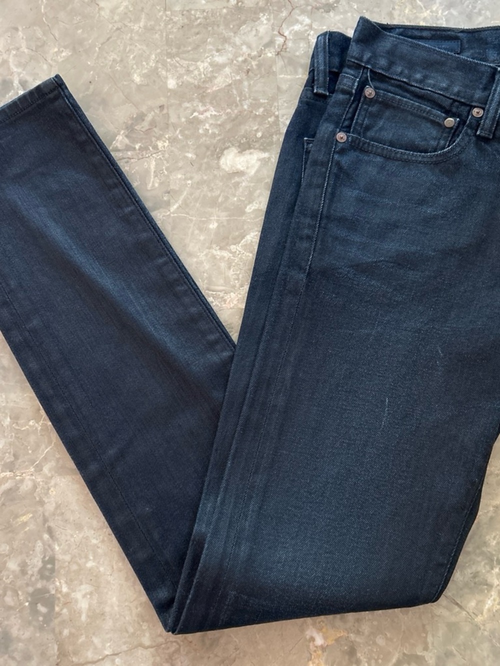 Lucky Brand Authentic Skinny Jeans Men’s 29x32 Navy Blue Dark Wash